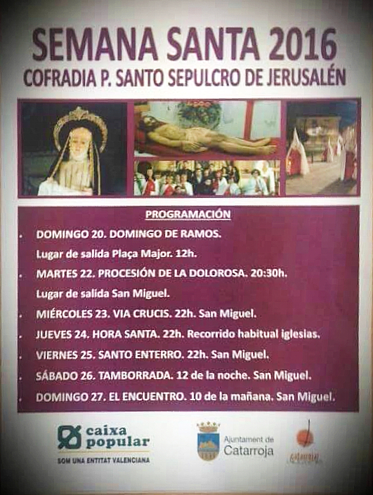 Semana Santa en Catarroja 2016 Catarroja